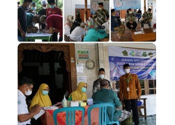 Kemenag Pati Sukseskan Gerakan 1 Juta Vaksin Booster di Lingkup Ponpes