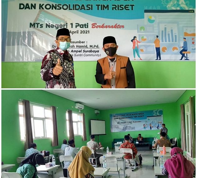 MTsN 1 Pati Gelar Workshop Upgrading Research Idea