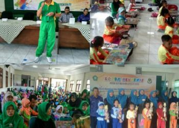 Lomba Menggambar Anak RA, Sambut Hari Pendidikan Nasional
