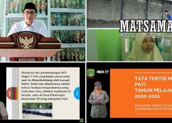 MTsN 1 Pati Laksanakan MATSAMA Secara Virtual