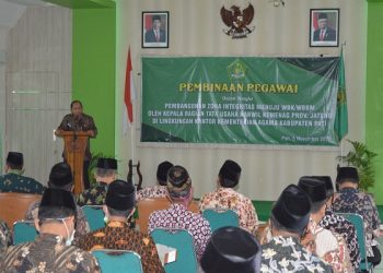 Monev Ponpes, Kabag TU Kanwil Kemenag Jateng Beri Arahan Terkait ZI