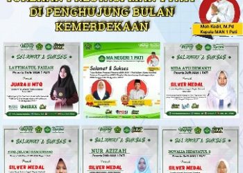 Di Penghujung Bulan Kemerdekaan, MAN 1 Pati Torehkan Banyak Prestasi