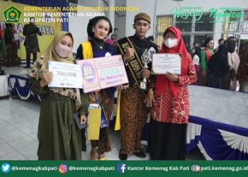 Duta MAN 1 Pati Sabet Juara 1 Pemilihan Mas-Mbak Duta Budaya Kab. Pati