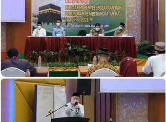 Kemenag Pati Gelar Diseminasi Penyelenggaraan Dan Penundaan Haji 1442 H