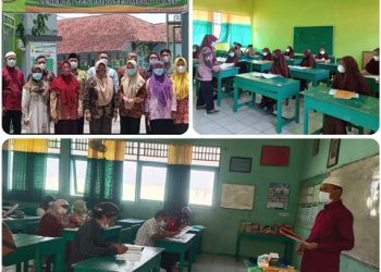 Tingkatkan Layanan Pendidikan, Siswa dan Guru MTsN 1 Pati Ikuti Psikotes