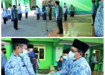 Pimpin Apel Pagi, KaKankemenag Pati Ajak ASN Jiwai Kedisiplinan