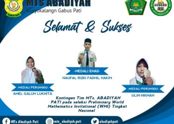 MTs Abadiyah Pati Kembali Meraih Medali