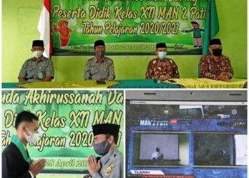 MAN 2 Pati Gelar Wisuda Daring