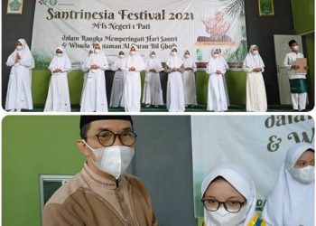 Puncak Peringatan HSN 2021, MTsN 1 Pati Gelar Wisuda Tahfidz