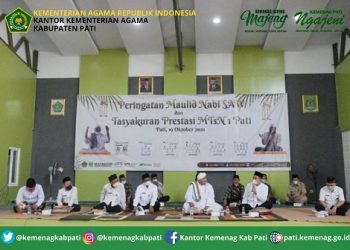 Peringati Maulid Nabi, MTsN 1 Pati Hadirkan Habib Mahdi Naufal Bin Yahya