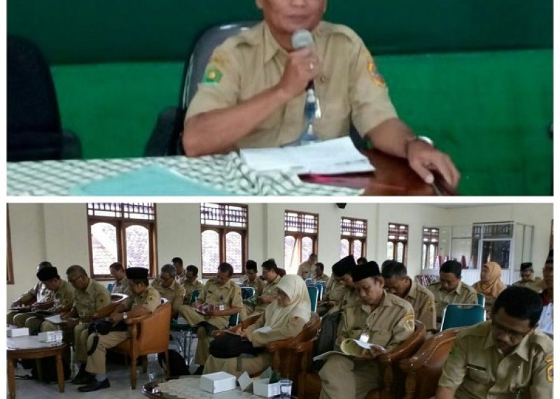 Kemenag Pati Gelar Rakor Persiapan Pelaksanaan USBN Mapel PAI SD, SMP, SMA/SMK