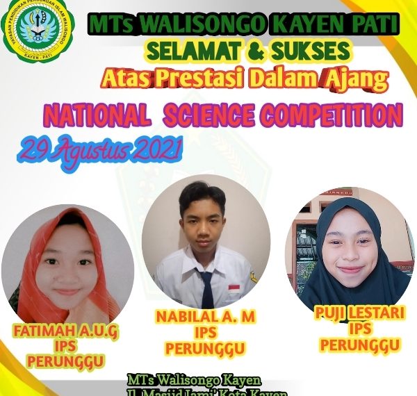 MTs Walisongo Pati Terus Mengukir Prestasi Tingkat Nasional