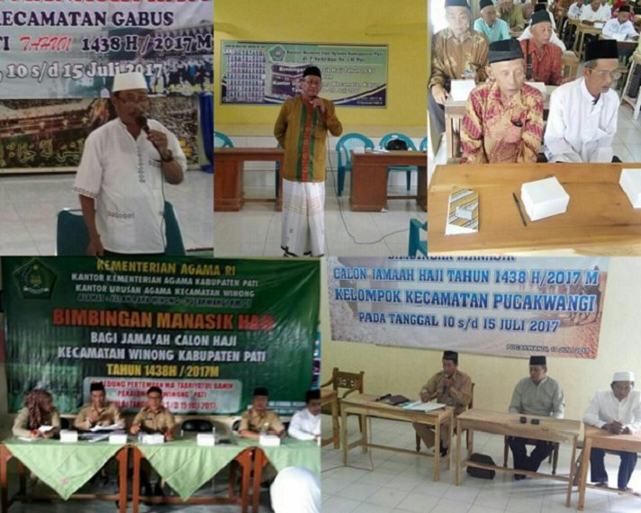 Kemenag Pati Gelar Bimbingan Manasik Haji Per Kecamatan