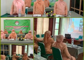 Ketua DWP Kemenag Pati Dikukuhkan Secara Online