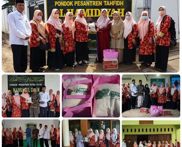 DWP Kanwil bersama DWP Kankemenag Pati Peduli Bencana Banjir