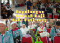 Plt. Kepala Kemenag Pati Sambut Kedatangan Jemaah Haji di Donohudan