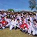 Together with The Teacher of MTsN 1 Pati, Miss Giulia Attended The RI Anniversary Ceremony in Winong District