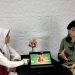 The Secret of Queisha’s success, 7th Grade student of MTsN 1 Pati, in Podcast with Miss Giulia, an Italian Volunteer