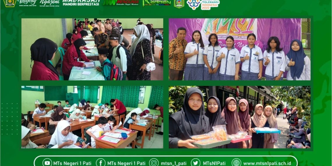 Ratusan Siswa Antusias Ikuti Penyisihan KMSI di MTsN 1 Pati
