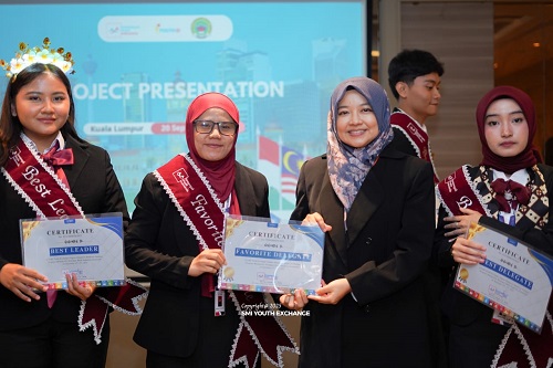 Heni Hidayatun Ni’mah, Delegasi Terfavorit ajang SMI Youth Exchange Chapter Singapore, Malaysia, dan Thailand 2025.